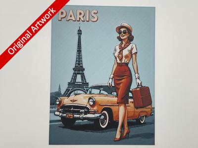 Paris pinup - hueforge