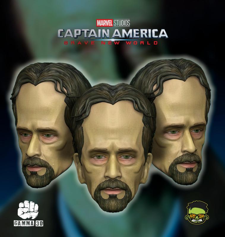 LEADER - Samuel Sterns- CONCEPT ART DESCARTADO  (CAPTAIN AMERICA BRAVE NEW WORLD)