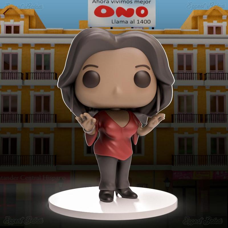 FUNKO POP PALOMA AQUÍ NO HAY QUIEN VIVA + BOX