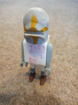 Playmobil Sandwich Board