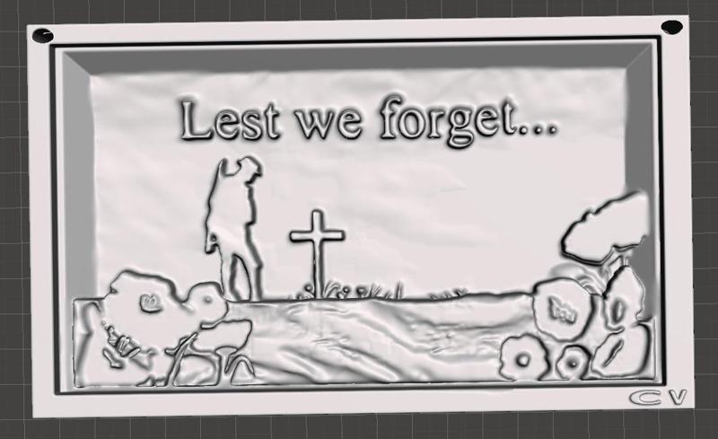 lest we forget for all veteran's