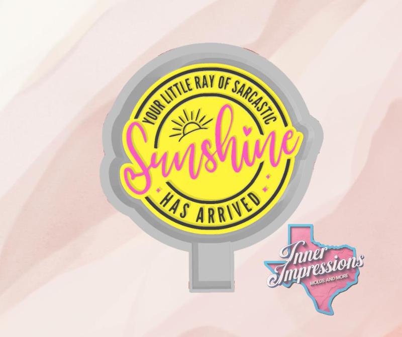 Sarcastic Sunshine Freshie Mold