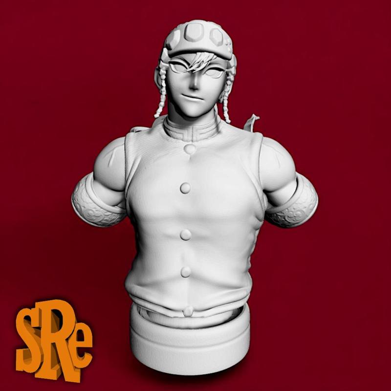 Tengen Uzui - Demon Slayer Bust