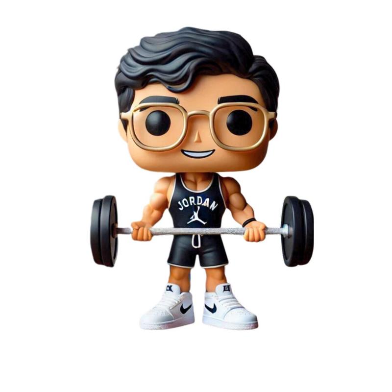 Funko Pop Fitness Body Bodybuilding Bro Funny Model Glasses Style