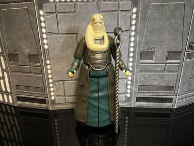 STAR WARS VINTAGE BIB FORTUNA, BOOK OF BOBA FETT, BOBF CUSTOM UNPRODUCED KENNER, HASBRO ACTION FIGURE, 3.75", 1/18, 5POA