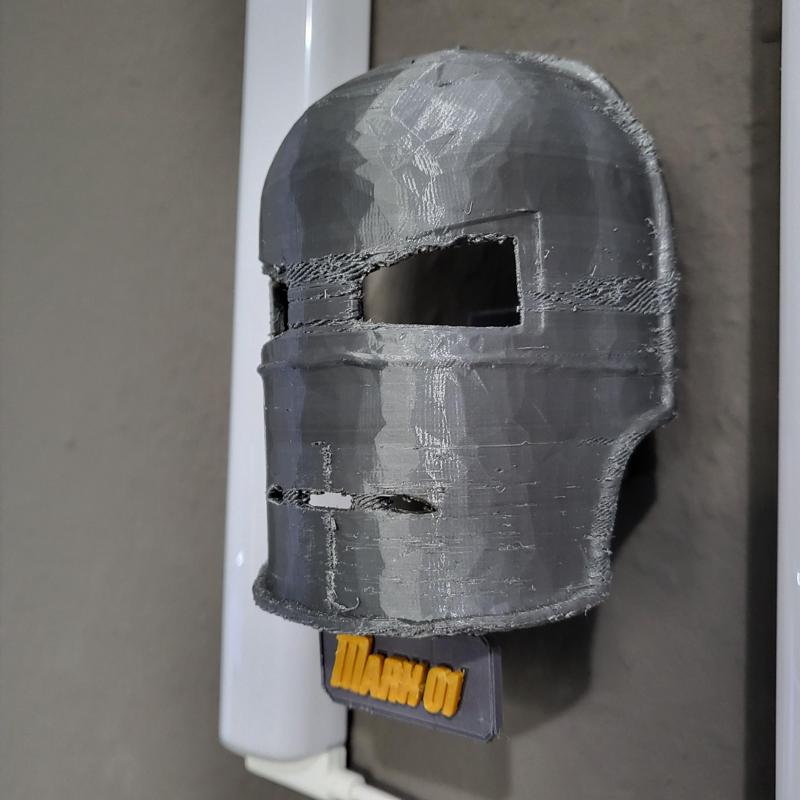 Ironman MK 1 - Wall of Faceplates