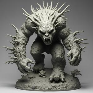 Gnarlwood Brute: 32mm Fantasy Monster