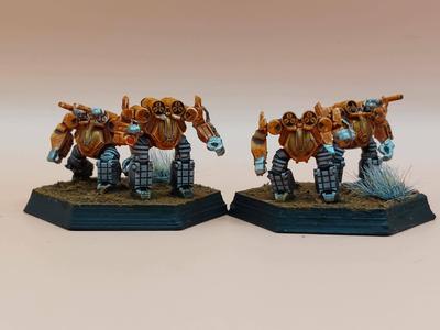 MWDA Battle Armor Warg 6mm scale