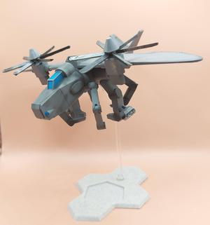 MWDA Tonbo Heavy VTOL Mech Transporter 6mm scale