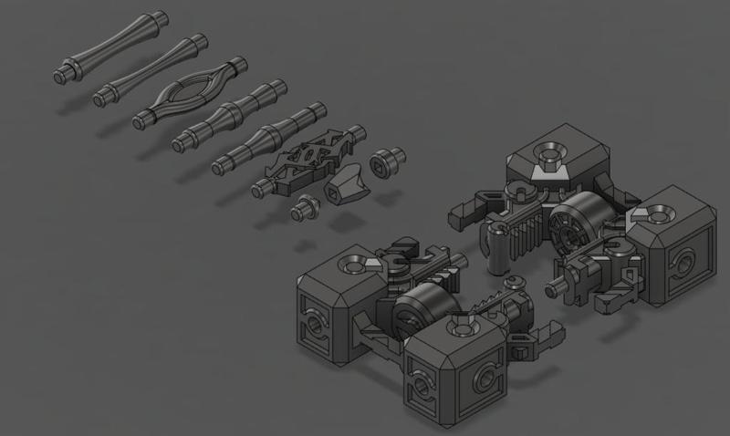 Unofficial 30MM optional pieces - Nexus reactor
