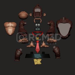 Donkey Kong Bananza Multiparts joystick holder