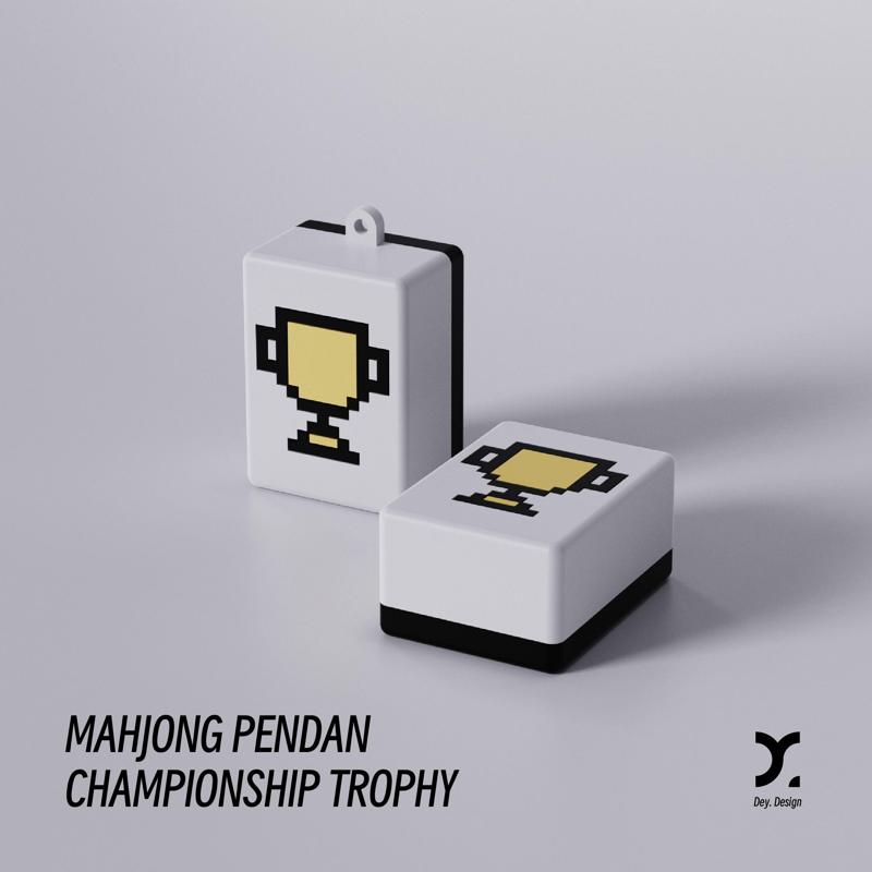 MAHJONG PENDANT - CHAMPIONSHIP TROPHY