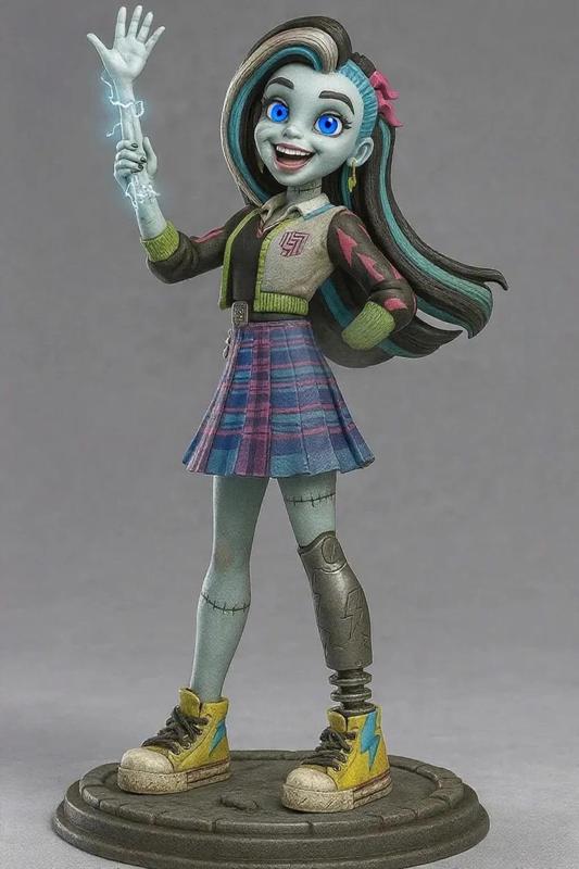 Frankie Stein Figure - Monster High (Netflix)