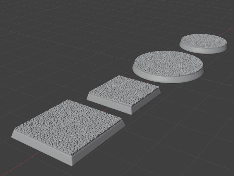 Round and Square Bases