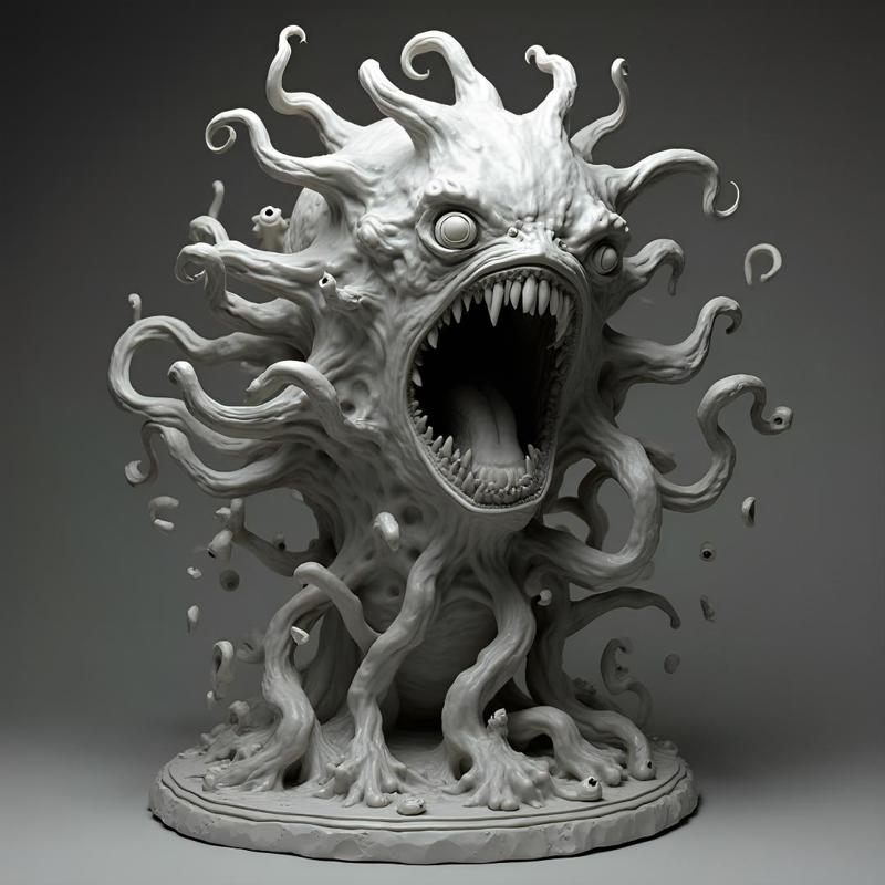 Abyssal Horror: 28-32mm Scale Fantasy Miniature