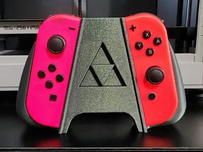Zelda Triforce Joy-Con Controller Stand – Nintendo Switch Holder