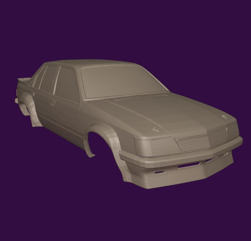 RC BODY VH HOLDEN COMMODORE GRPC TOURING 3D STL PRINT