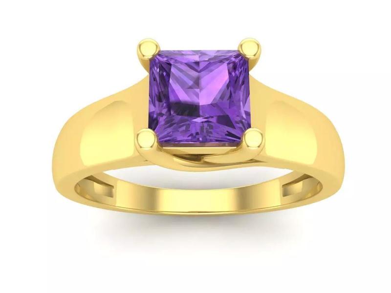 AV 687 Solitaire Diamond Engagement Ring