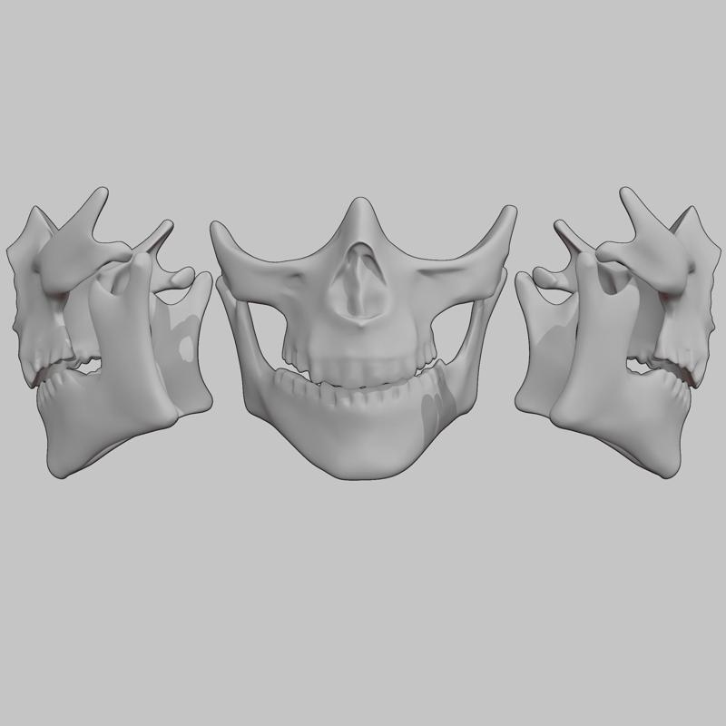 Death Stranding Higgs Skeleton Cosplay Mask