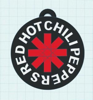 Red Hot Chili Peppers key chain