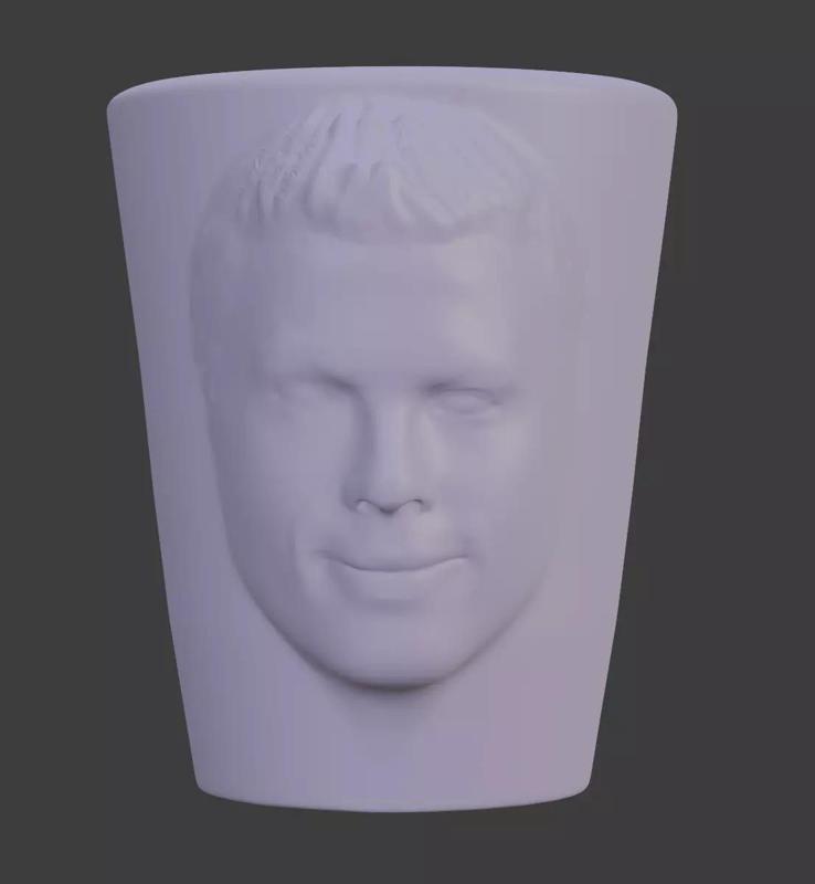 Cristiano Ronaldo Figurine Cup