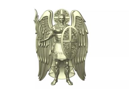Sculpture of Archangel Michael