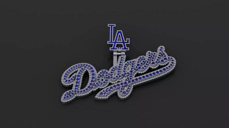 DODGERS PENDANT