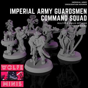 Imperial Army Guardsmen - Command Squad