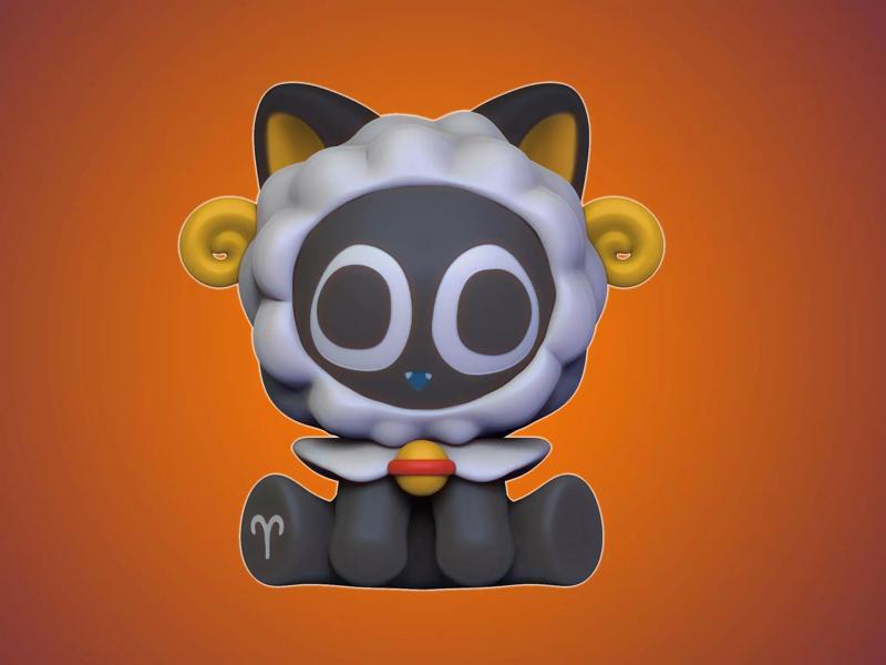 Twelve constellations - Aries