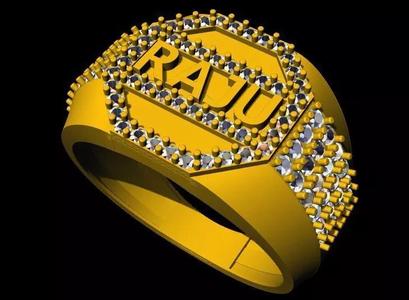 Cluster Ring 3dm file