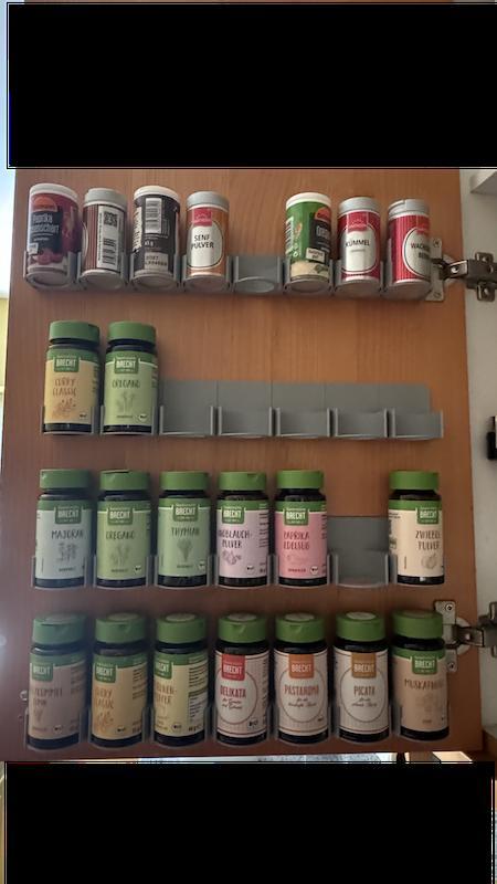 Ostmann spice holder for kitchen cupboard
