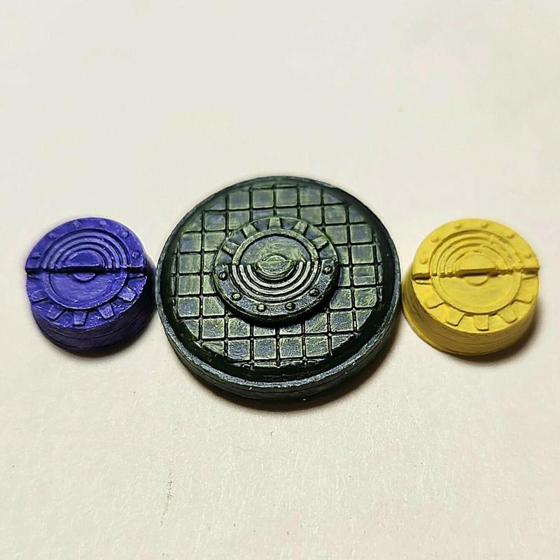 Paint Swatches for Citadel, Vallejo, and Reaper Paint Pots