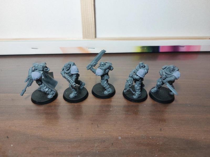 Deathwatch Scout Shoulder Pads