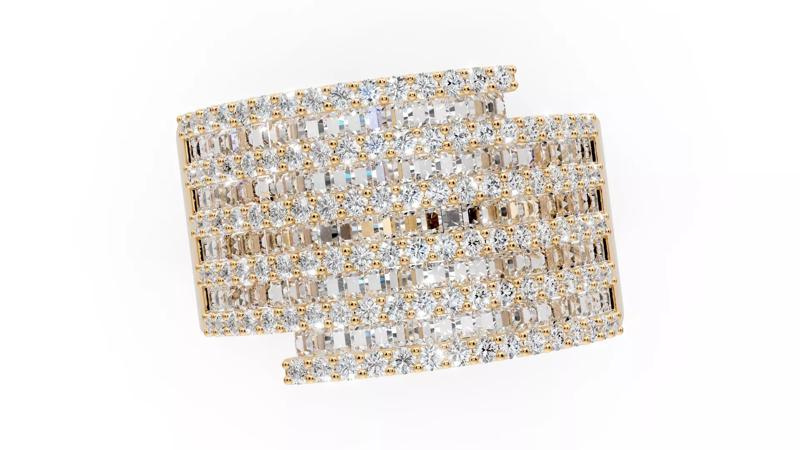 Fancy mens ring - 810