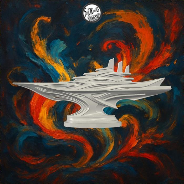 Avant-Garde Yacht Model – SoliDRawinGs SG791