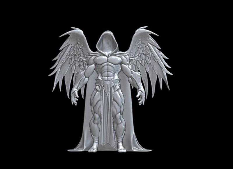 Watchman of the Night K160 Gift Bust Figure Unique & Detailed 3D Print Model