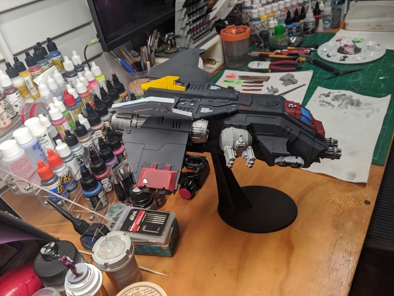 Flying Grimdank Aircraft base