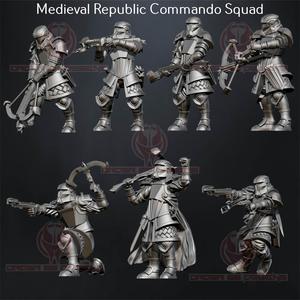 Medieval Republic Commando Squad - Legion Scale
