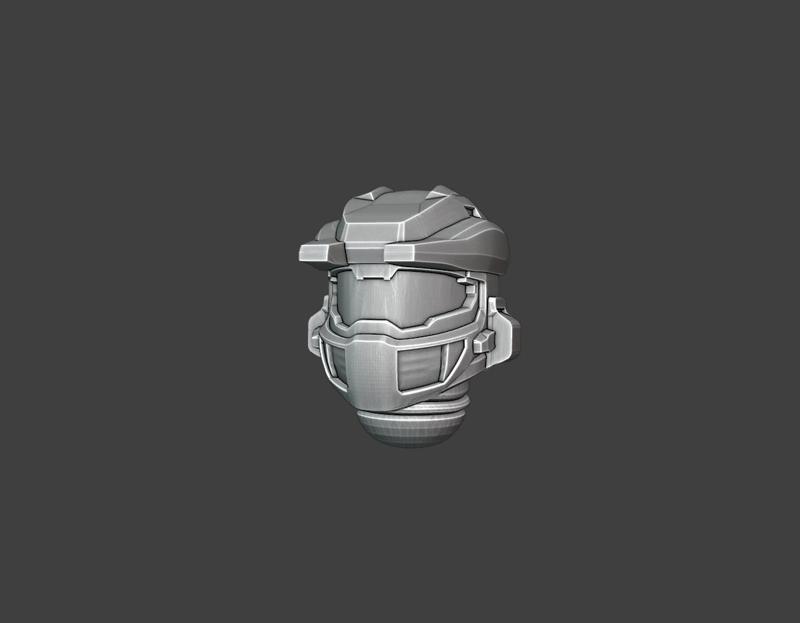 Zeta Mk5 Halo Helmets - Space Knights Helmets