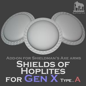 Gen 10 Shield of Hoplites Add-on Type.A