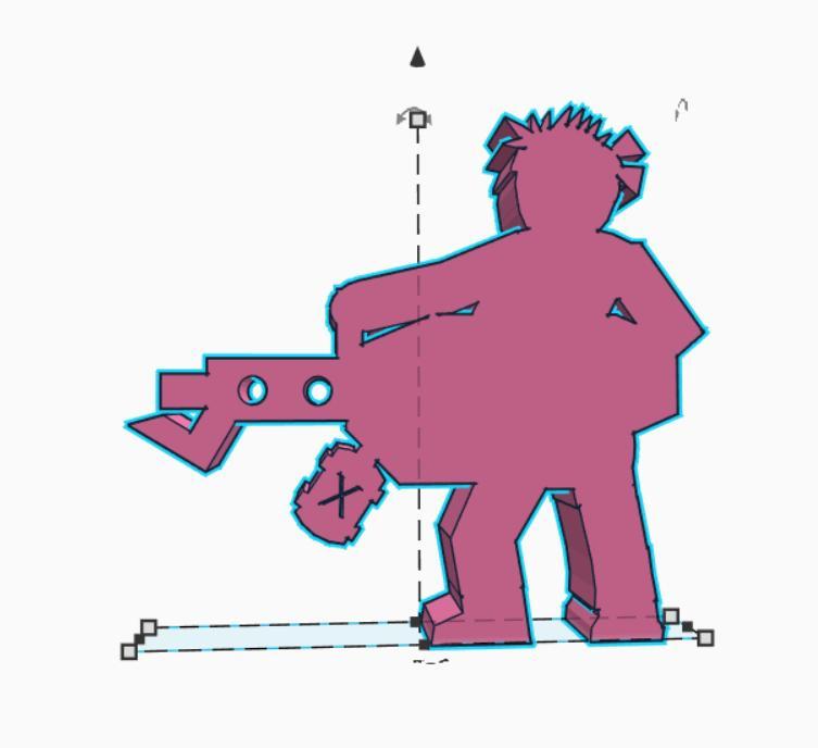 Spiky-Haired Flamer Femme