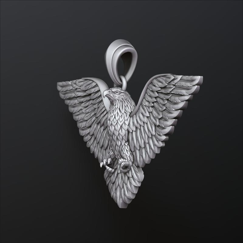 Eagle Pendant 3d 3D print model