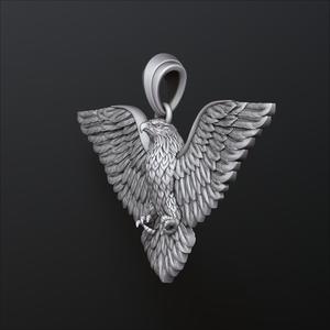 Eagle Pendant 3d 3D print model
