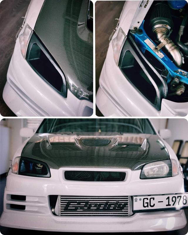 EP91 Starlet Glanza Headlight Duct (Duct only - No light)