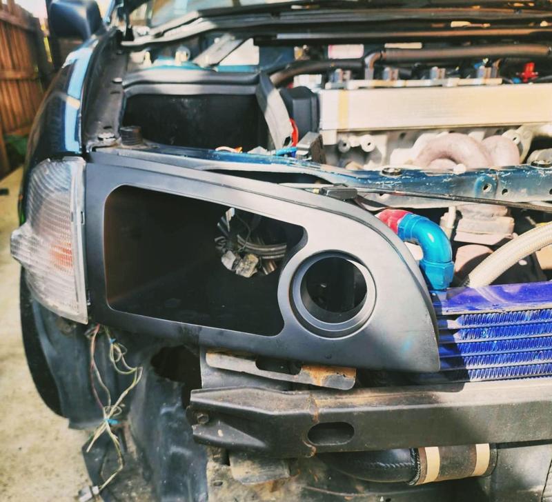 Starlet Glanza Headlight Duct