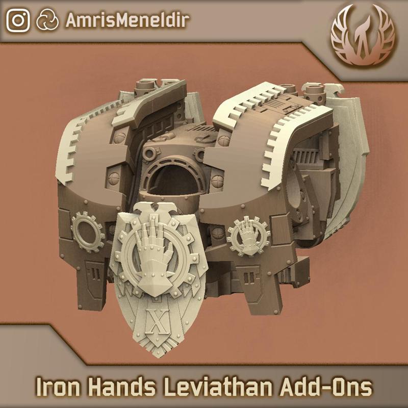 Iron Hands Leviathan Dreadnought Legion Add-Ons
