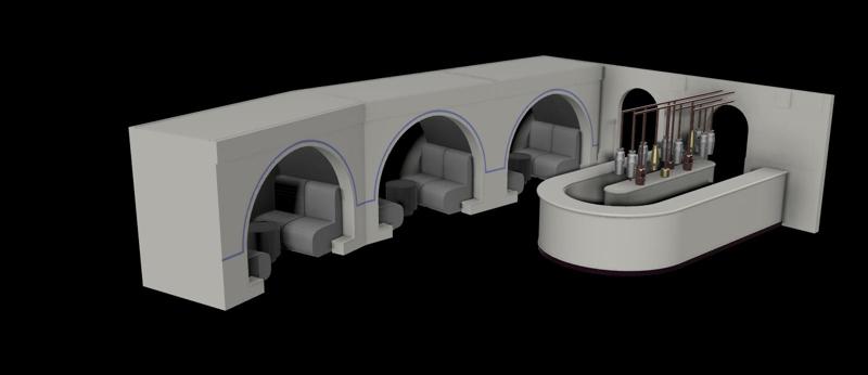 Star Wars 6 inch Diorama Mos Eisley Cantina Bar