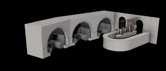 Star Wars 6 inch Diorama Mos Eisley Cantina Bar