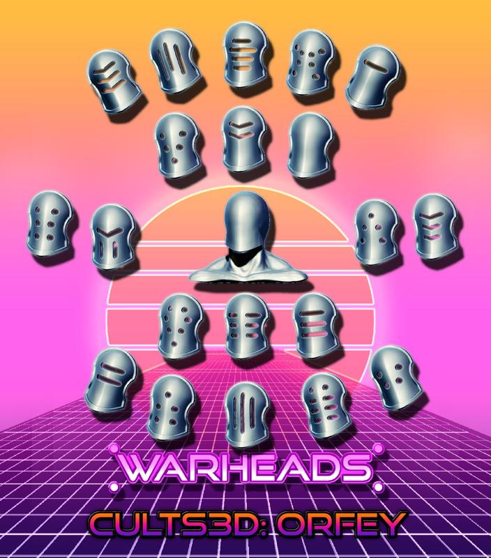 Fantastic Masks for Psychopaths! (20 heads / masks)