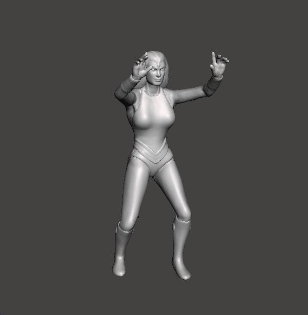 PRINCESS ARIEL MINIATURE MODEL FOR FANTASY GAMES RPG DND